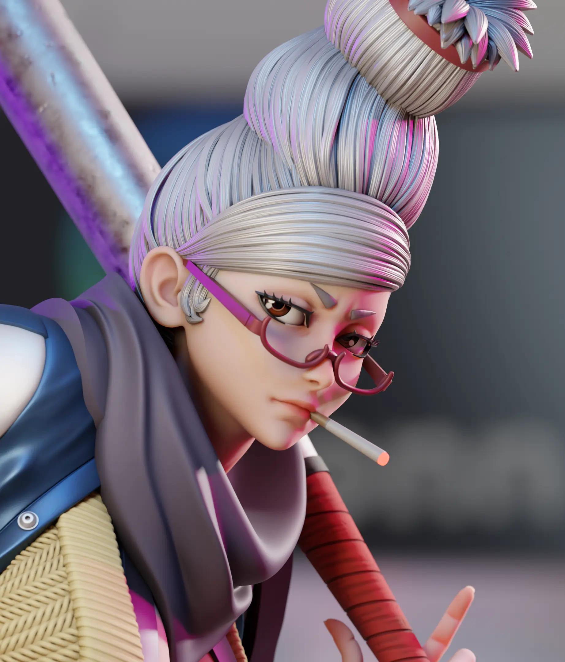Seiko Ayase Statue | Dandadan Fan Art by 3Dmoonn SFW,NSFW 3d printed,3d printed statue,Seiko Ayase Statue,Dandadan statue,nsfw statue