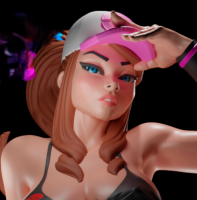 Hilda Statue | Pokémon Fan Art by Digital Dark SFW,NSFW,Futa 3d printed statue,3d printed,nsfw statue,futa statue,Hilda Statue,pokemon statue