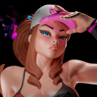 Hilda Statue | Pokemon Fanart von Digital Dark SFW,NSFW,Futa 3d printed statue,3d printed,nsfw statue,futa statue,Hilda Statue,pokemon statue,futa figurines,futanari figurines,futanari statue