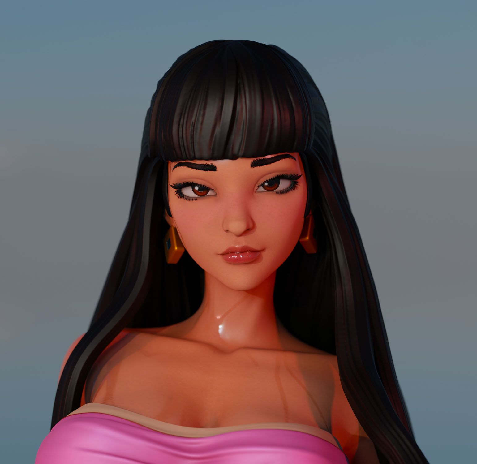 Chel Statue | The Road to Eldorado Fan Art by Momoji3d SFW,NSFW 3d printed statue,3d printed,nsfw statue,The Road to Eldorado Statue,Chel statue