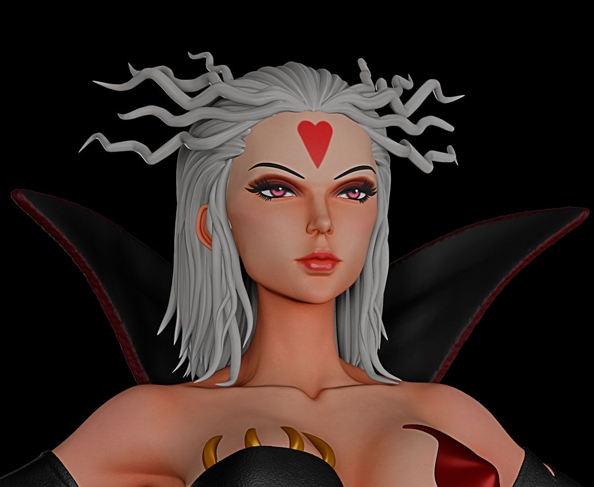 Cloud of Darkness Statue | Final Fantasy Fan Art by Momoji3d SFW,NSFW 3d printed statue,3d printed,nsfw statue,Final Fantasy statue,Cloud of Darkness statue