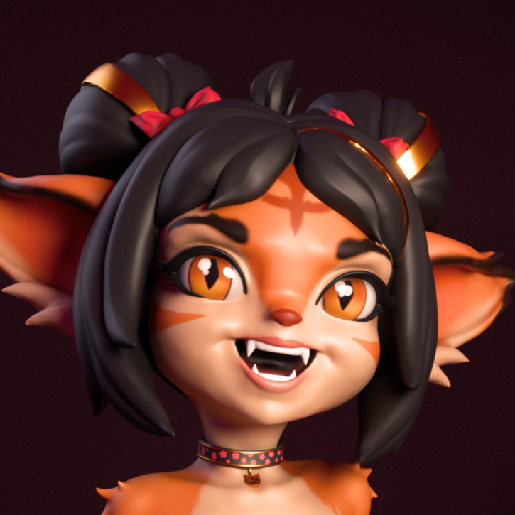 Tristana Firecracker Yordle Statue | League of Legends Fan Art by mowmaw NSFW,Futa 3d printed,Tristana Firecracker Yordle  Statue,futa statue,League of Legends statue,furry statue,nsfw statue