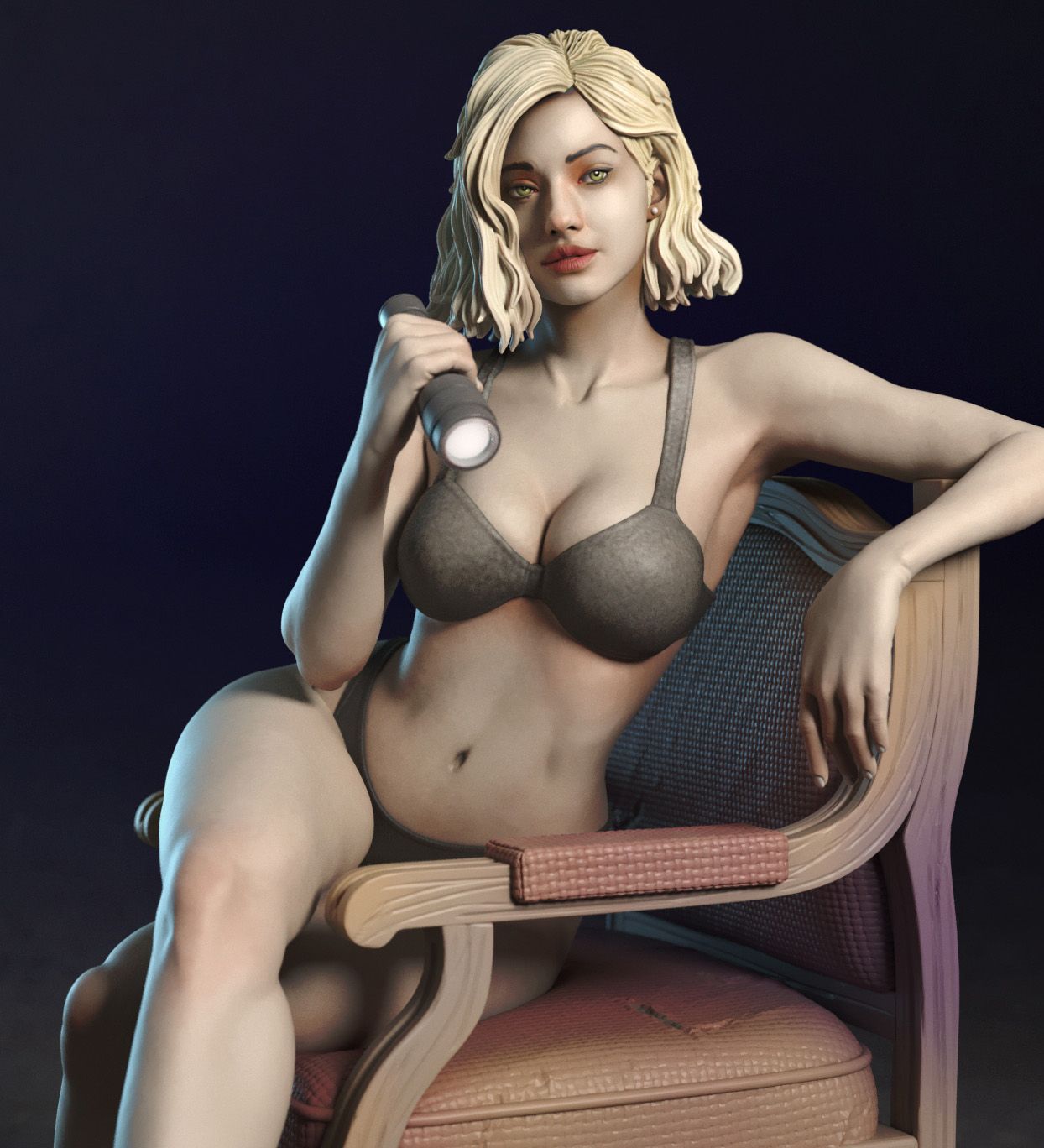 Grace Ashcroft Statue | Residual Evil Fan Art by TorridaMinis SFW,NSFW 3d printed,3d printed statue,nsfw statue,3d printed figure,Grace Ashcroft Statue,Residual Evil Statue