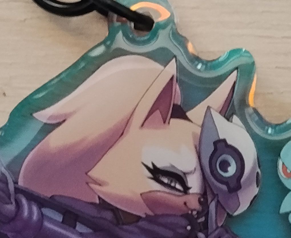 Whisper the Wolf Furry Keychain | Sonic the Hedgehog Acrylic Keychain NSFW Whisper the Wolf keychain,furry keychain,Sonic the Hedgehog keychain,nsfw keychain