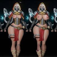 Statue Female Tech Priest | 40k Fan art par Digital Dark SFW,NSFW,Futa futa statue,3d printed,nsfw statue,Female Tech Priest Statue,3d printed figure,3d printed,Warhammer 40k Statue,futa figurines,futanari figurines,futanari statue