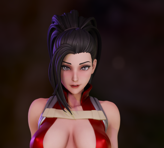 Momo Yaoyorozu Statue | My Hero Academia Fan Art by Momoji3d SFW,NSFW 3d printed,3d printed statue,nsfw statue,Momo Yaoyorozu statue,My Hero Academia statue