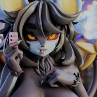 Figura Luxray | Pokemon Fanart autorstwa Momoji3d NSFW 3d printed statue,3d printed,nsfw statue,3d printed figure,Luxray Statue,Pokemon Statue,furry statue