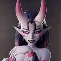 Statue Herzha | Fandel Tales Fan art par FunserviceSTL SFW,NSFW,Futa 3d printed statue,nsfw statue,Herzha statue,Fandel Tales statue,3d printed figure,3d printed,futa figurines,futanari figurines,futanari statue,futa statue,furry statue