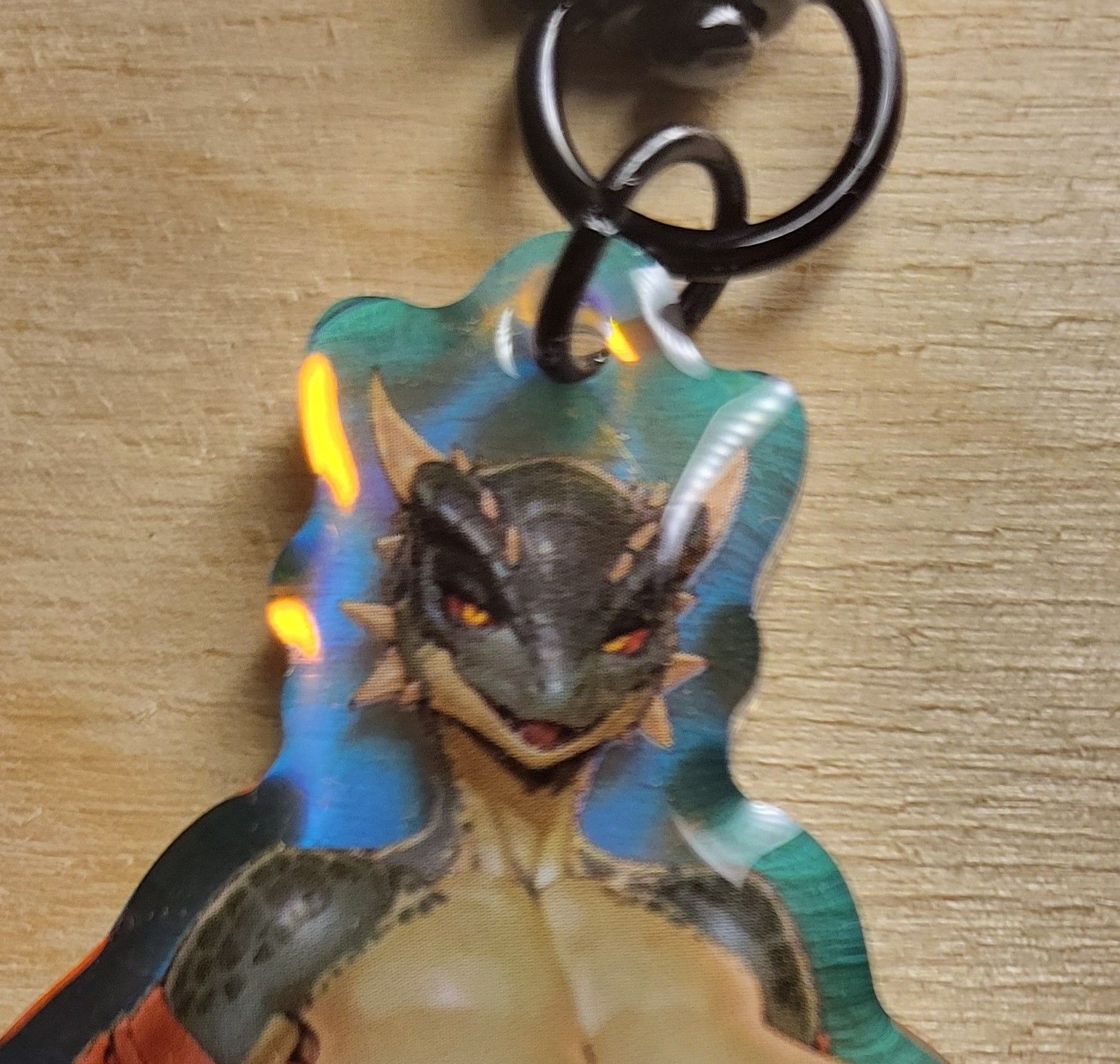 Argonian Keychain | The Elder Scrolls Acrylic Keychain SFW Argonian keychain,furry keychain,SFW keychain,Skyrim keychain,The Elder Scrolls