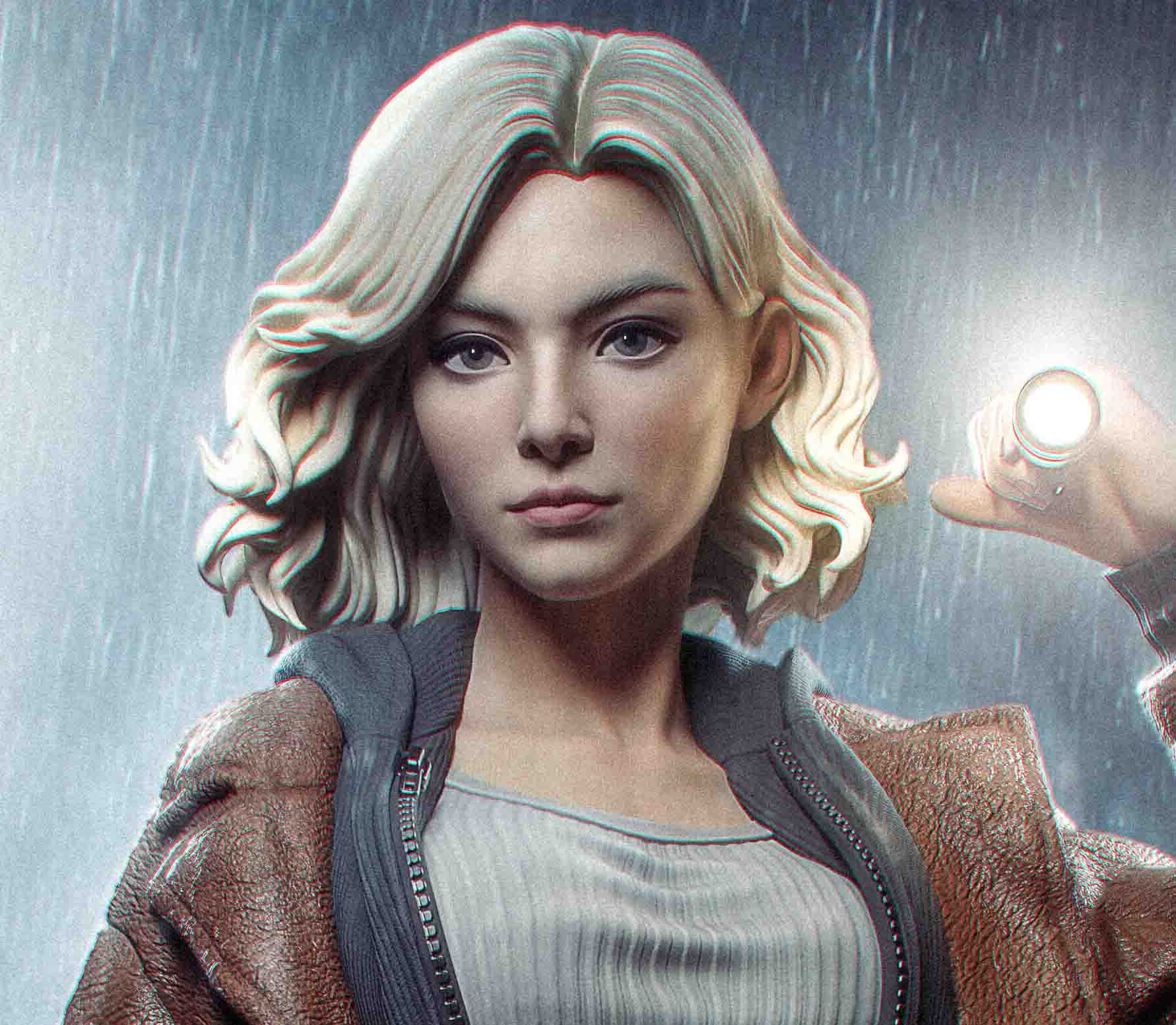 Grace Ashcroft Statue | Residual Evil Fan Art by Bulkamancer SFW 3d printed statue,3d printed,Grace Ashcroft Statue,3d printed figure,Residual Evil statue