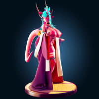 Ibuki Douji Statue | Fate Grand Order Fanart von Officer Rhu SFW,NSFW,Futa 3d printed,Ibuki Douji statue,futa statue,Fate Grand Order statue,furry statue,nsfw statue,futa figurines,futanari figurines,futanari statue