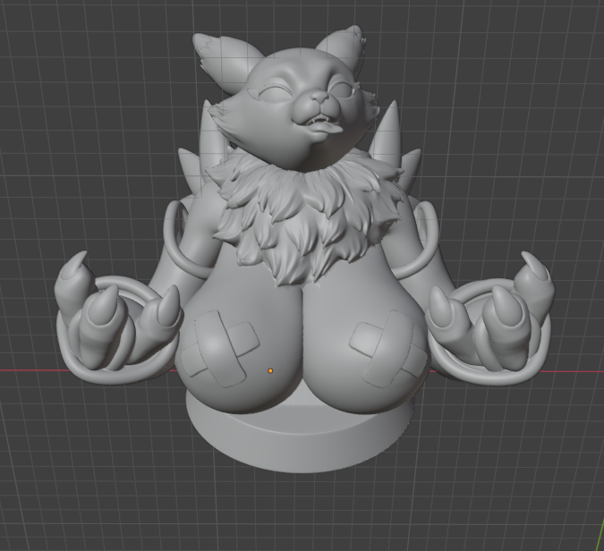 Renamon Phone Holder Statue | Digimon by Anyonensfw SFW,NSFW 3d printed statue,3d printed,Renamon Phone Holder ,digimon,nsfw statue,3d printed figure