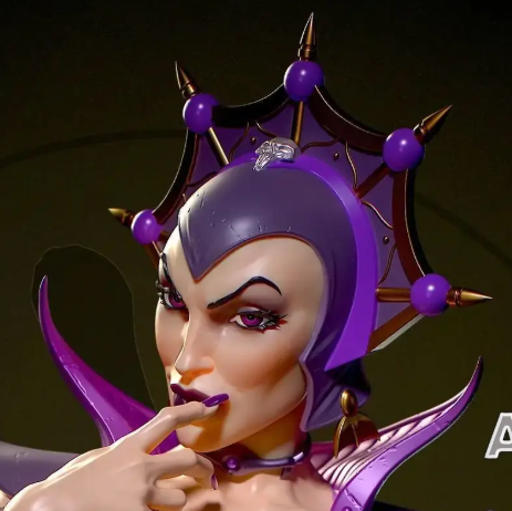 Evil Lyn Statue | Masters of the Universe Fan Art by Yan-H SFW,NSFW 3d printed statue,3d printed,nsfw statue,3d printed figure,Evil Lyn statue,Masters of the Universe statue