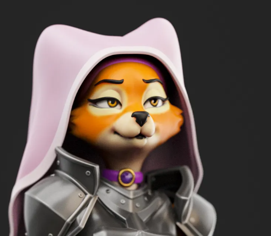 Maid Marian Statue | Robin Hood Fan Art by Anyonensfw SFW,NSFW,Futa 3d printed,3d printed statue,futa statue,furry statue,nsfw statue,Maid Marian Statue,Robin Hood 