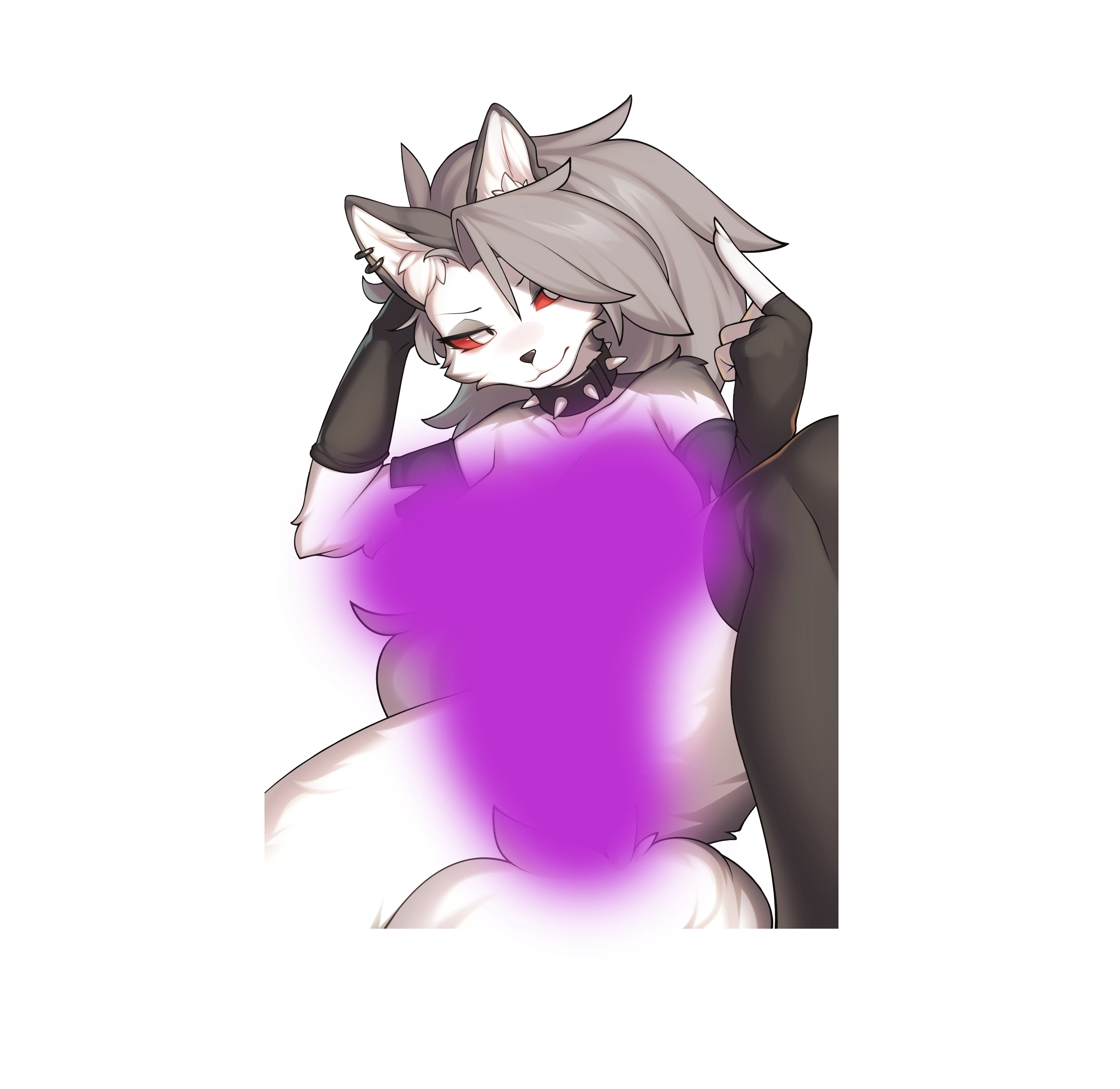 Loona v1 Sticker | Helluva Boss Vinyl Sticker NSFW furry sticker,Helluva Boss sticker,nsfw sticker,stickers,loona nsfw