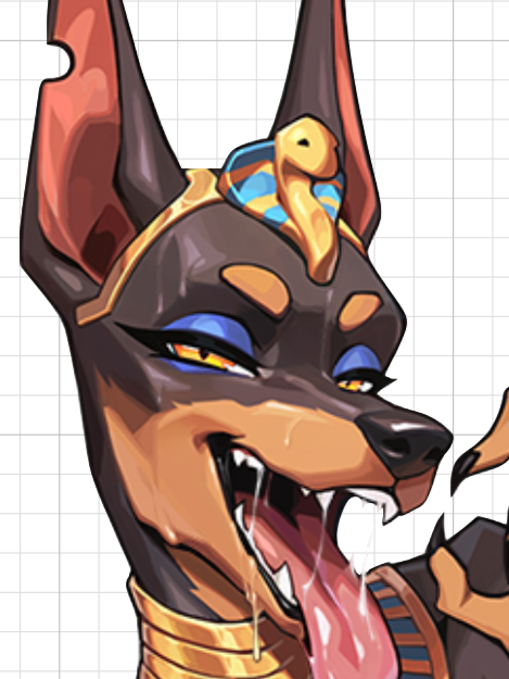 Egyptian Domberman Furry Futa Sticker | Anime Futanari Stickers Ecchi Cartoon Futa futanari sticker,Furry Girl stickers,futa sticker,Egyptian Domberman sticker,nsfw sticker