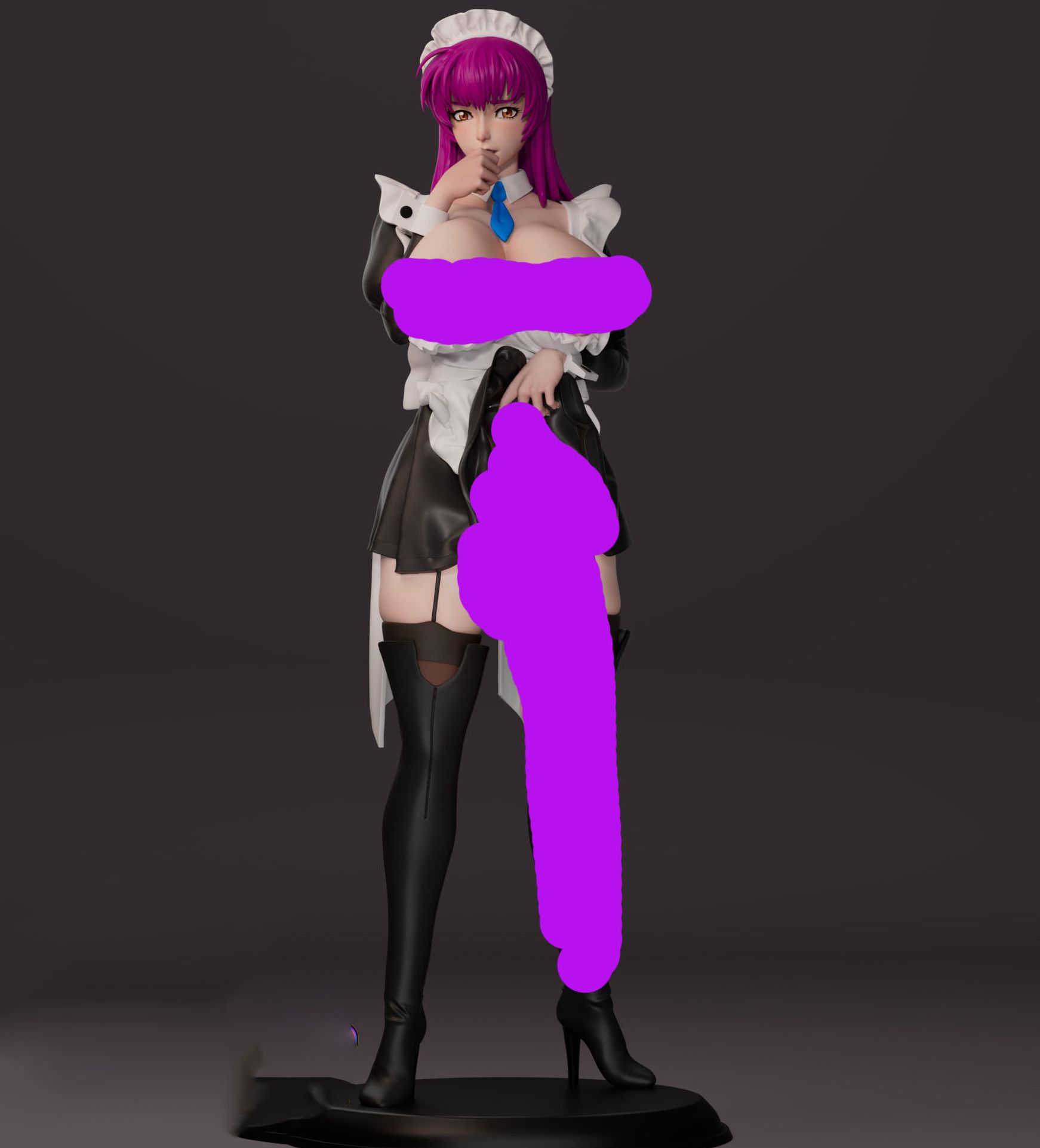 Statue Yayoi Futa | Bondage Game Fan art par Freyas Fantasys Futa 3d printed statue,3d printed,3d printed figure,Yayoi Statue,Bondage Game Statue,nsfw statue,futa figurines,futanari figurines,futanari statue,futa statue