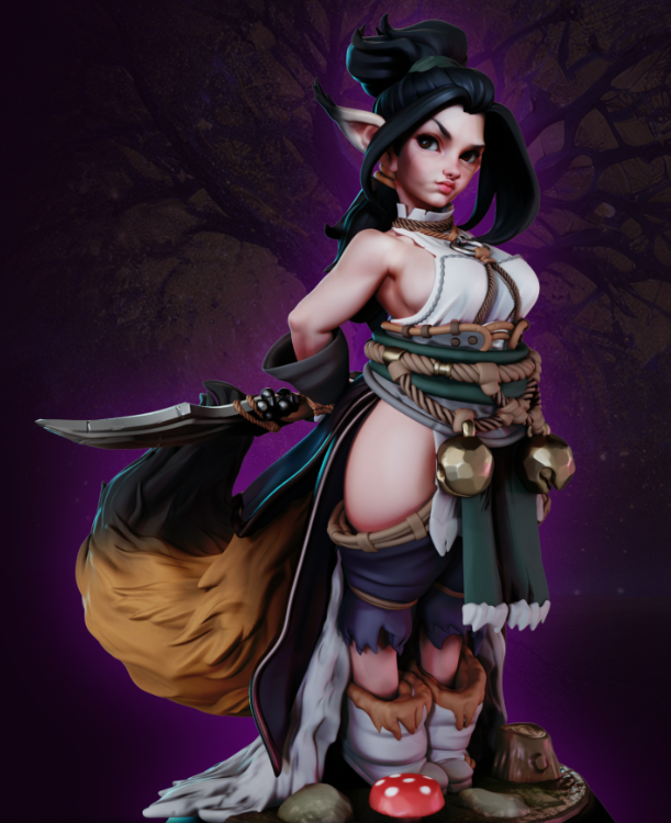 Harlow the Silurian Miniature | DnD Fan Art by Gaz Minis SFW,NSFW 3d printed,miniature,dnd miniature,Harlow the Silurian,3d printed miniature,nsfw miniature