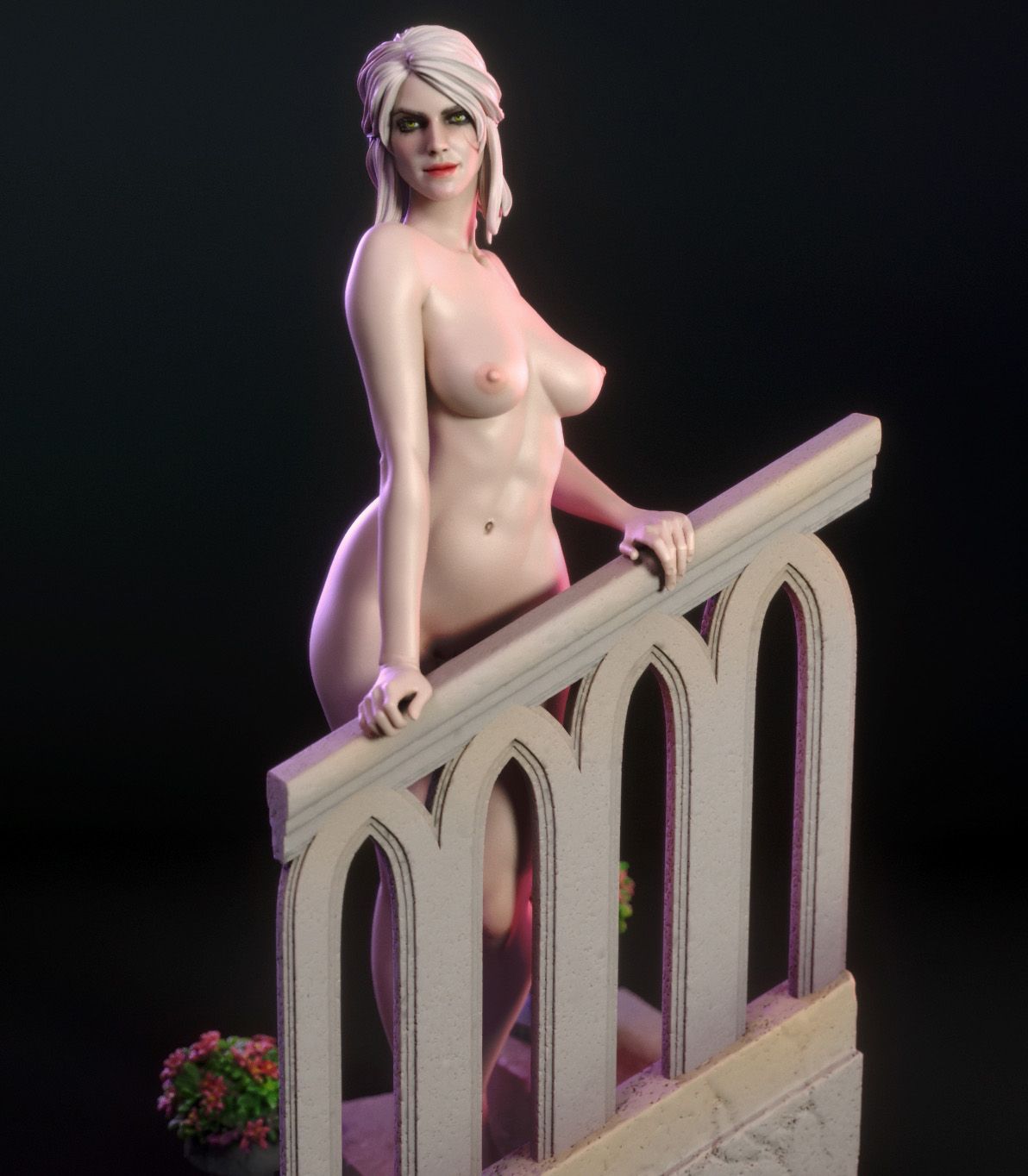 Ciri Statue | The Witcher Fan Art by TorridaMinis SFW,NSFW 3d printed,3d printed statue,nsfw statue,3d printed figure,Ciri Statue,The Witcher Statue