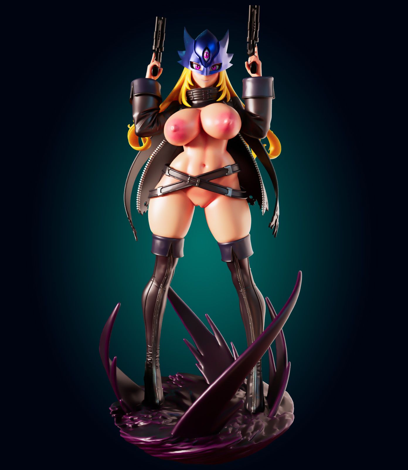 Beelstramon Mommy Statue | Digimon Fan Art by Officer Rhu SFW,NSFW,Futa 3d printed,3d printed figure,Beelstramon statue,futa statue,Digimon statue,nsfw statue,futa figurines,futanari figurines,futanari statue
