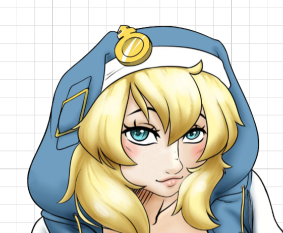 Bridget Lounging Sticker | Guilty Gear Vinyl-Sticker NSFW,Futa stickers,Guilty Gear sticker,Bridget sticker,nsfw sticker,futanari sticker,futa sticker