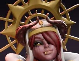Demon Nun Daruka Miniature | DnD Fan Art by Jigglystix NSFW 3d printed,miniature,dnd miniature,Demon Nun Daruka,3d printed miniature