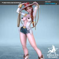 Figura Jessie Waifu | Toy Story Fanart autorstwa OXO3D SFW,NSFW 3d printed,3d printed statue,nsfw statue,3d printed figure,Jessie Waifu statue,Toy Story statue