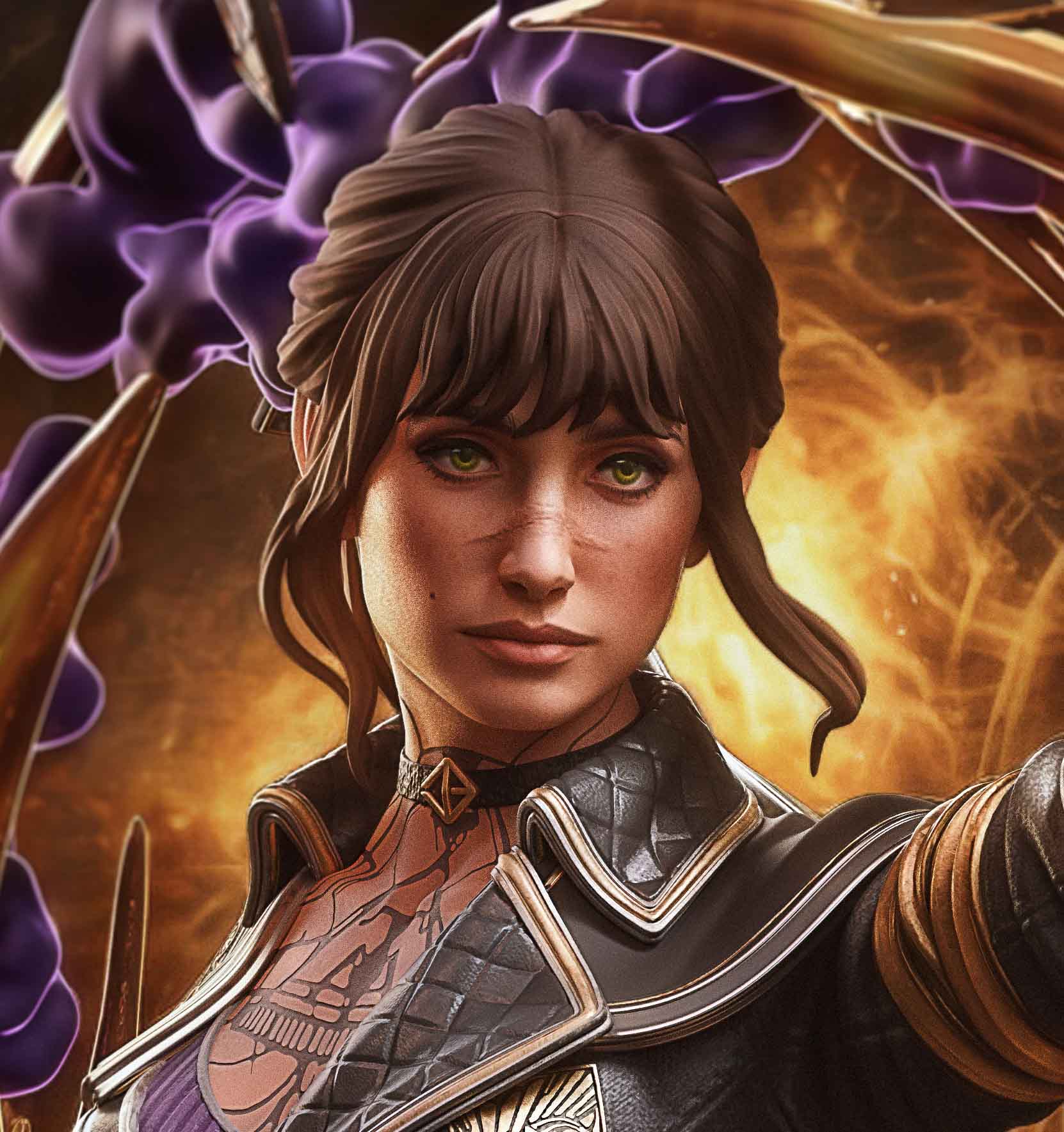 Sciel Statue | Clair Obscur: Expedition 33 Fan Art by Bulkamancer SFW 3d printed statue,3d printed,Sciel Statue,3d printed figure,Clair Obscur: Expedition 33 statue