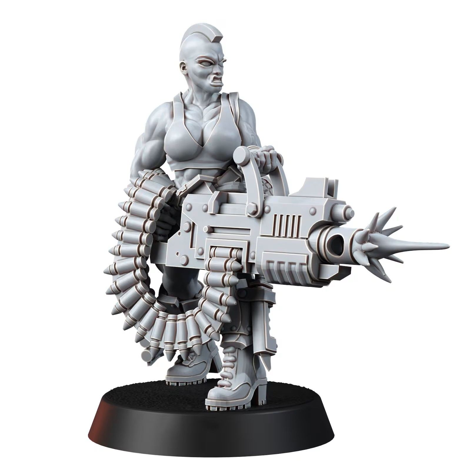 Jungle Fighters Mega Pack Miniature | 40k Fan Art by Across the Realms SFW 3d printed miniature,3d printed,miniature,sfw miniature,warhammer 40k,40k miniature,Jungle Fighters,Grimdark