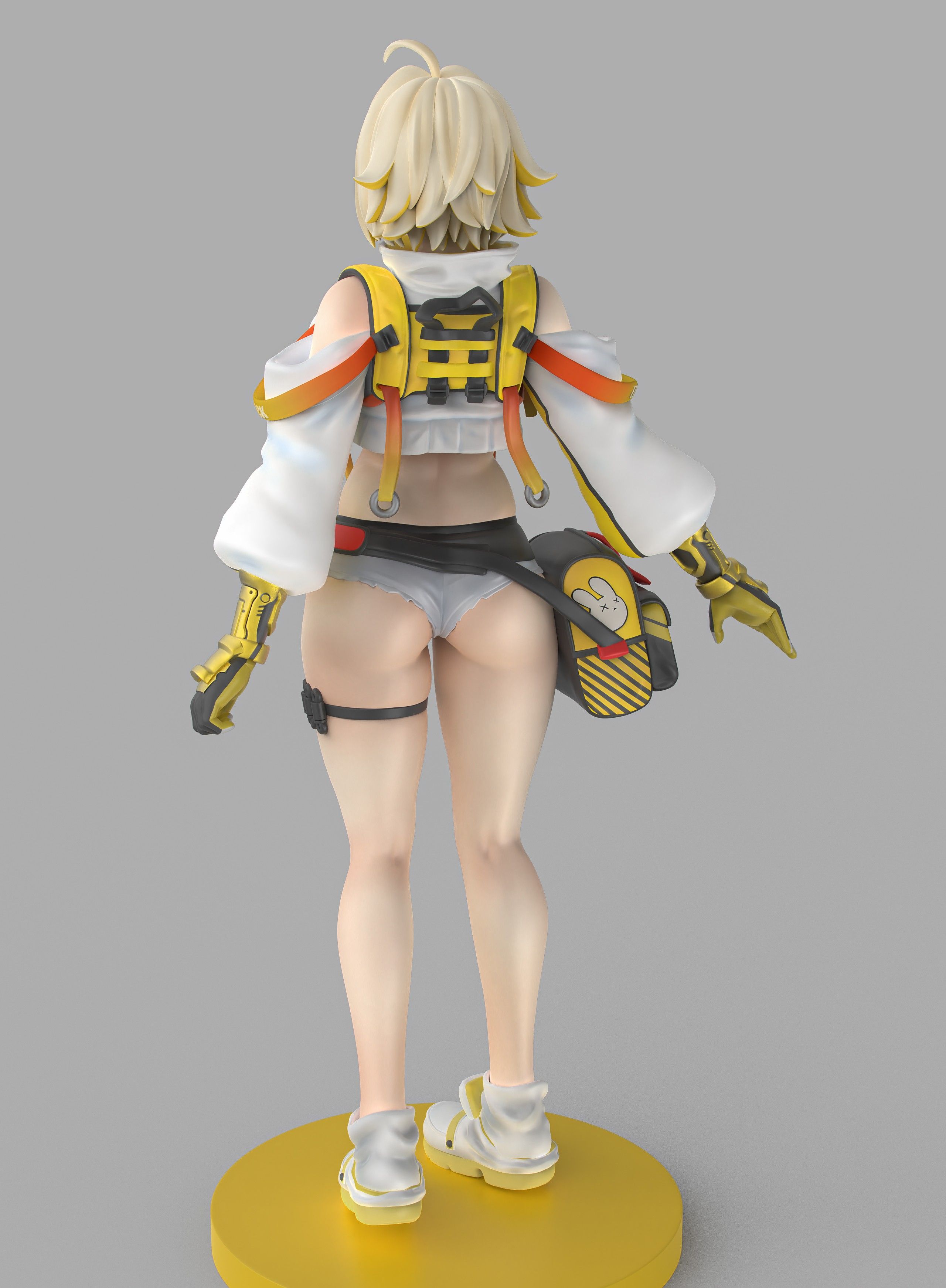 Elegg Statue | NIKKE Fan Art by Sin3Dstudio  SFW 3d printed statue,Elegg statue,NIKKE,3d printed figure,3d printed