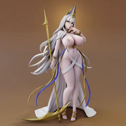 Scylla Statue | Azur Lane Fan Art by FunserviceSTL SFW,NSFW 3d printed statue,nsfw statue,Scylla statue,Azur Lane,3d printed figure,3d printed