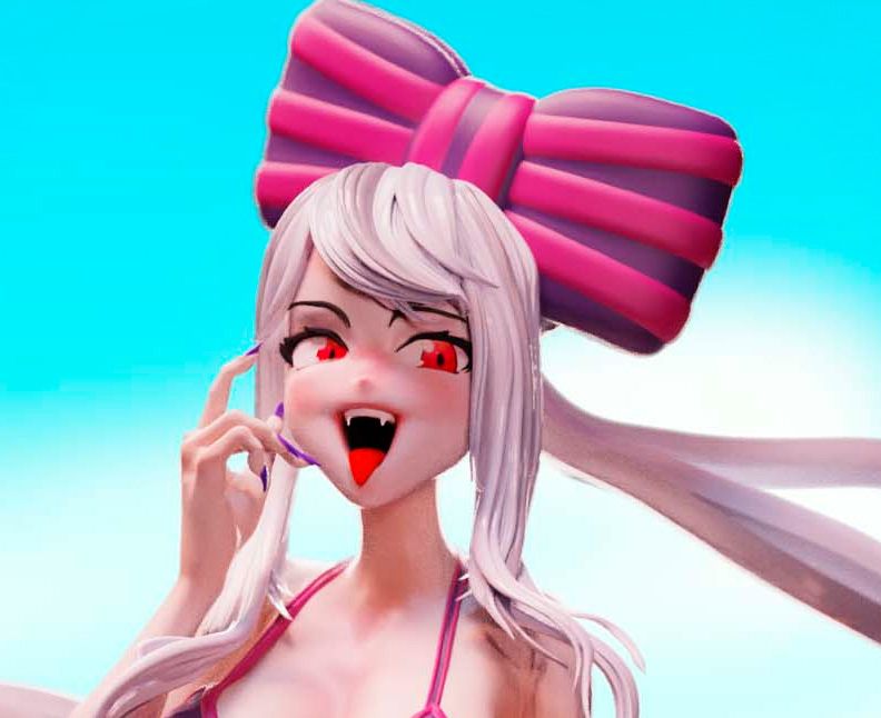 Shalltear Bloodfallen Bikini Statue | Overlord Fan Art by LeonardoMurilo SFW,NSFW 3d printed statue,nsfw statue,Shalltear Bloodfallen statue,Overlord statue,3d printed figure,3d printed