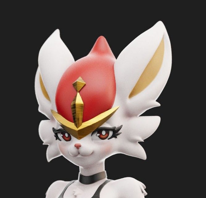 Cinderace Furry Statue | Pokémon Fan Art by Anyonensfw SFW,NSFW,Futa 3d printed statue,3d printed,nsfw statue,3d printed figure,Cinderace Statue,furry statue,futa statue