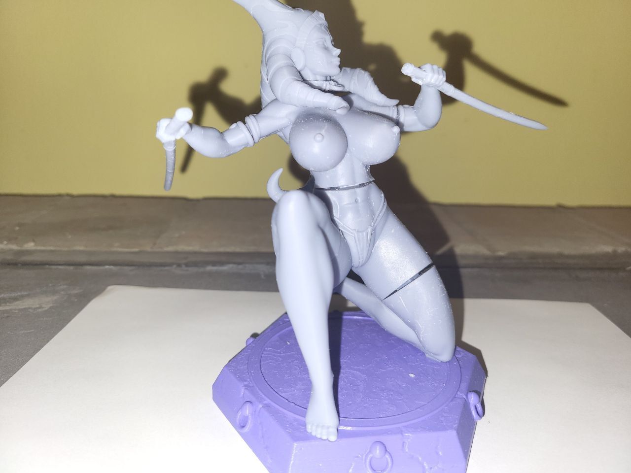 Ahsoka Statue | Star Wars Fan Art by Digital Dark SFW,NSFW,Futa 3d printed statue,3d printed,nsfw statue,3d printed figure,Ahsoka Statue,Star Wars