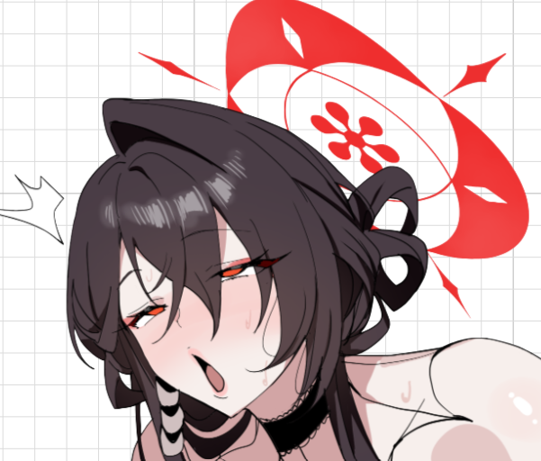 Kokuriko Futa Sticker | Blue Archive Futanari Stickers Ecchi Cartoon Futa futanari sticker,Blue Archive stickers,futa sticker,Kokuriko sticker,nsfw sticker