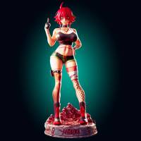 Statue Zombina Monster Girl | Monster Musume Fan art par Officer Rhu SFW,NSFW,Futa 3d printed statue,3d printed,nsfw statue,futa statue,Zombina Monster Girl Statue,Monster Musume Statue,futa figurines,futanari figurines,futanari statue,furry statue