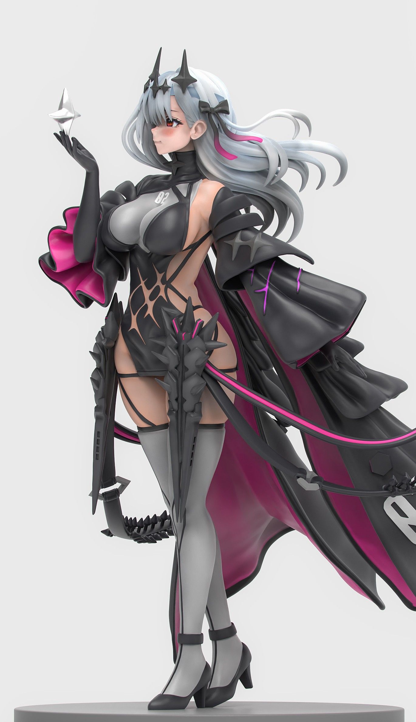 Modernia Statue | NIKKE Fan Art by Sin3Dstudio  SFW 3d printed statue,Modernia statue,NIKKE,3d printed figure,3d printed