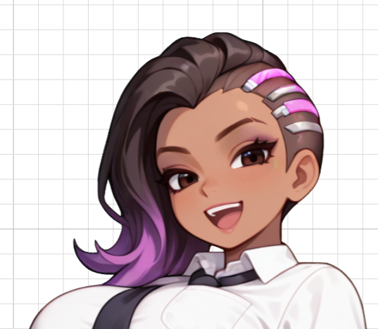 Sombra Gym Futa Sticker | Overwatch Futanari Stickers Ecchi Cartoon Futa futa sticker,stickers,Sombra sticker,overwatch sticker,futanari sticker