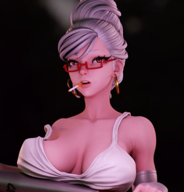Seiko Ayase Statue | Dandadan Fan Art by Momoji3d SFW,NSFW 3d printed,3d printed statue,nsfw statue,Seiko Ayase statue,Dandadan statue