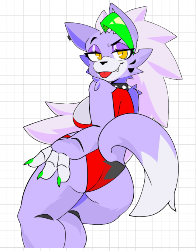 Roxanne v16 Sticker | Five Nights at Freddy's Vinyl Sticker SFW roxanne sticker,sfw sticker,stickers,Nights at Freddy's,furry sticker