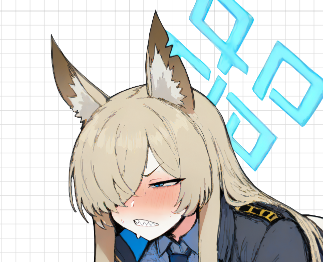 Kanna Furry Police Woman Futa Sticker | Blue Archive Futanari Stickers Ecchi Cartoon Futa futanari sticker,futa sticker,Kanna Furry Police Woman sticker,nsfw sticker,Blue Archive sticker