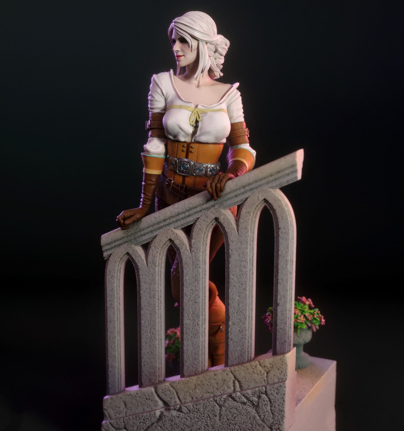 Ciri Statue | The Witcher Fan Art by TorridaMinis SFW,NSFW 3d printed,3d printed statue,nsfw statue,3d printed figure,Ciri Statue,The Witcher Statue