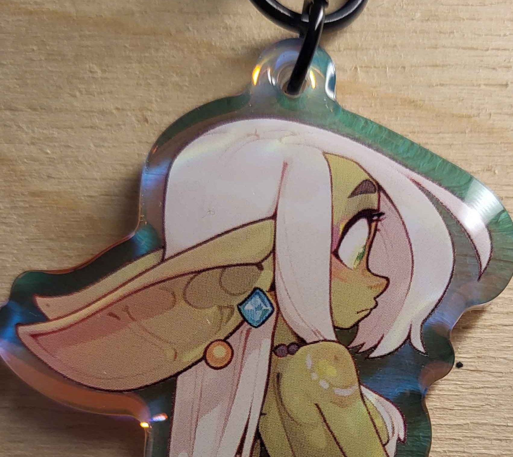 Goblin Girl Dat Ass Keychain | Original Acrylic Keychain NSFW Goblin Girl keychain,furry keychain,original keychain,nsfw keychain