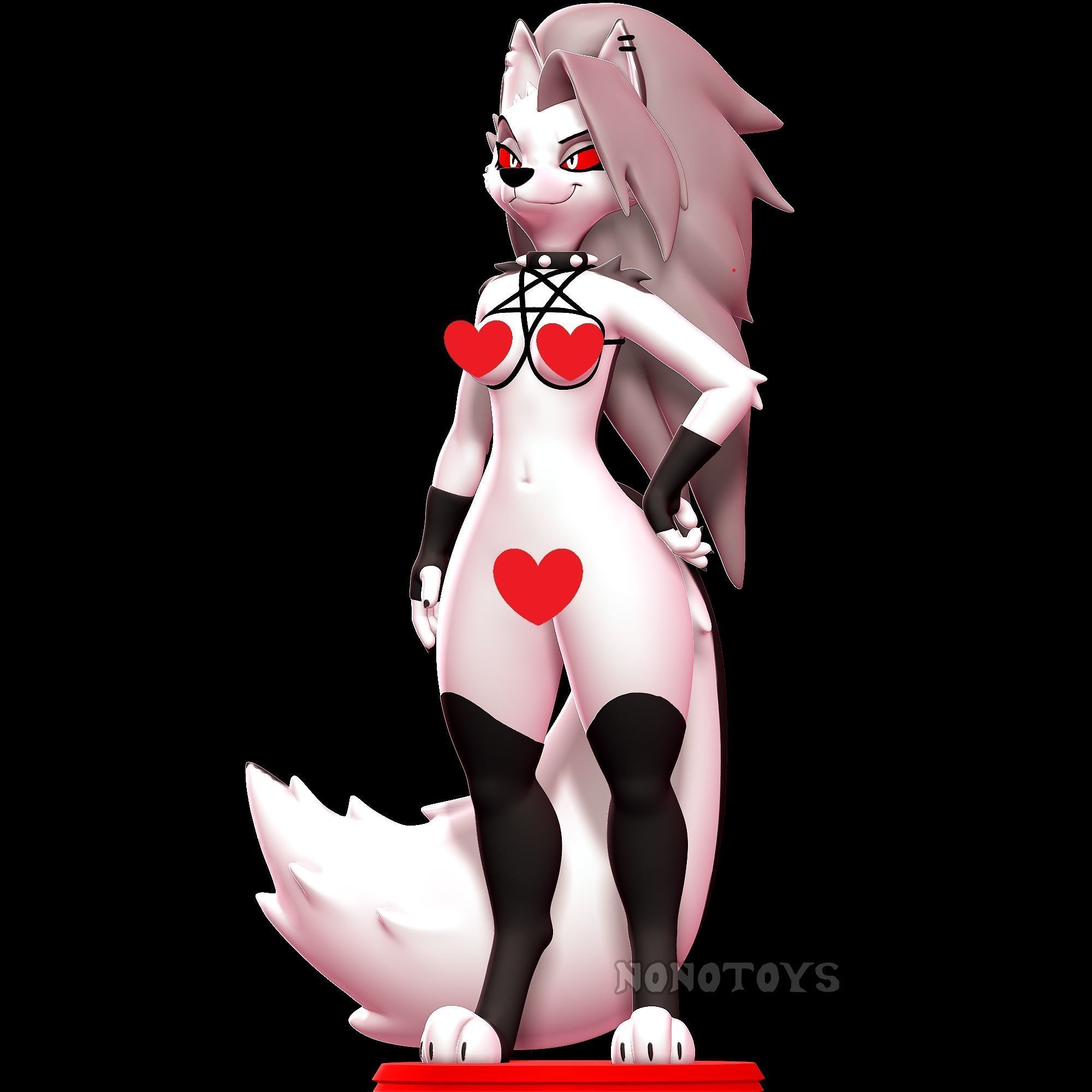 Loona NSFW Statue | Helluva Boss Fan Art by Nonotoys NSFW null