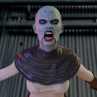Asajj Ventress Statue | Star Wars Fanart von TrickorTreat3D SFW 3d printed,3d printed statue,Asajj Ventress statue,Star Wars statue,3d printed figure