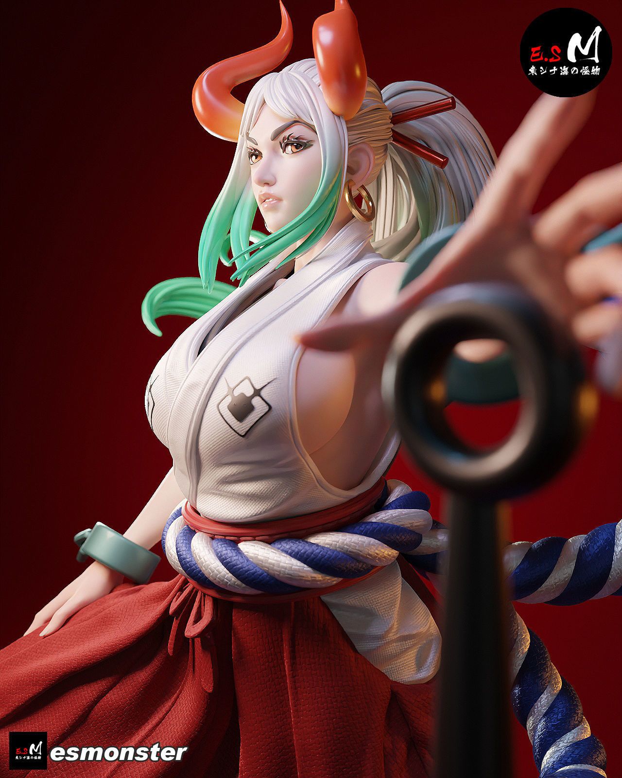 Yamato Statue | One Piece Fan Art by E.S Monster SFW,NSFW null