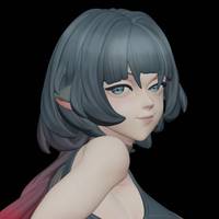 Estatua Jane Doe | Zenless Zone Zero Fan art por Freyas Fantasy SFW,NSFW,Futa 3d printed statue,Zenless Zone Zero,3d printed,Jane Doe Statue,3d printed figure,futa statue,futa figurines,futanari figurines,futanari statue
