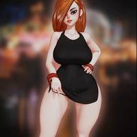 Kim Possible v1 Statue | Kim Possible Fanart von Rushzilla SFW 3d printed statue,3d printed,3d printed figure,Kim Possible Statue