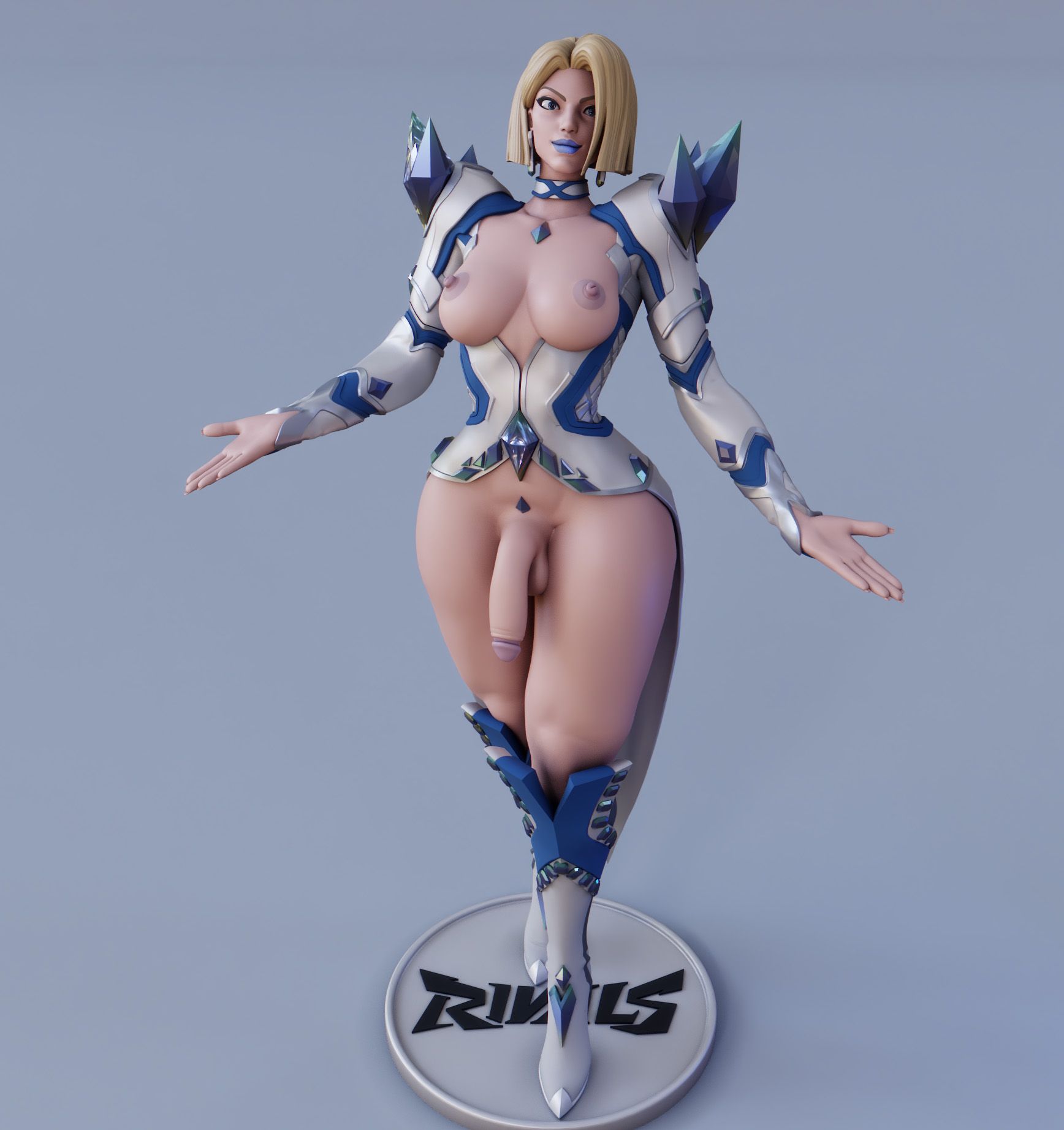 Emma Frost Statue | Marvel Rivals Fan Art by FunserviceSTL SFW,NSFW,Futa 3d printed statue,nsfw statue,Emma Frost statue,Marvel Rivals,3d printed figure,3d printed,futa figurines,futanari figurines,futanari statue,futa statue