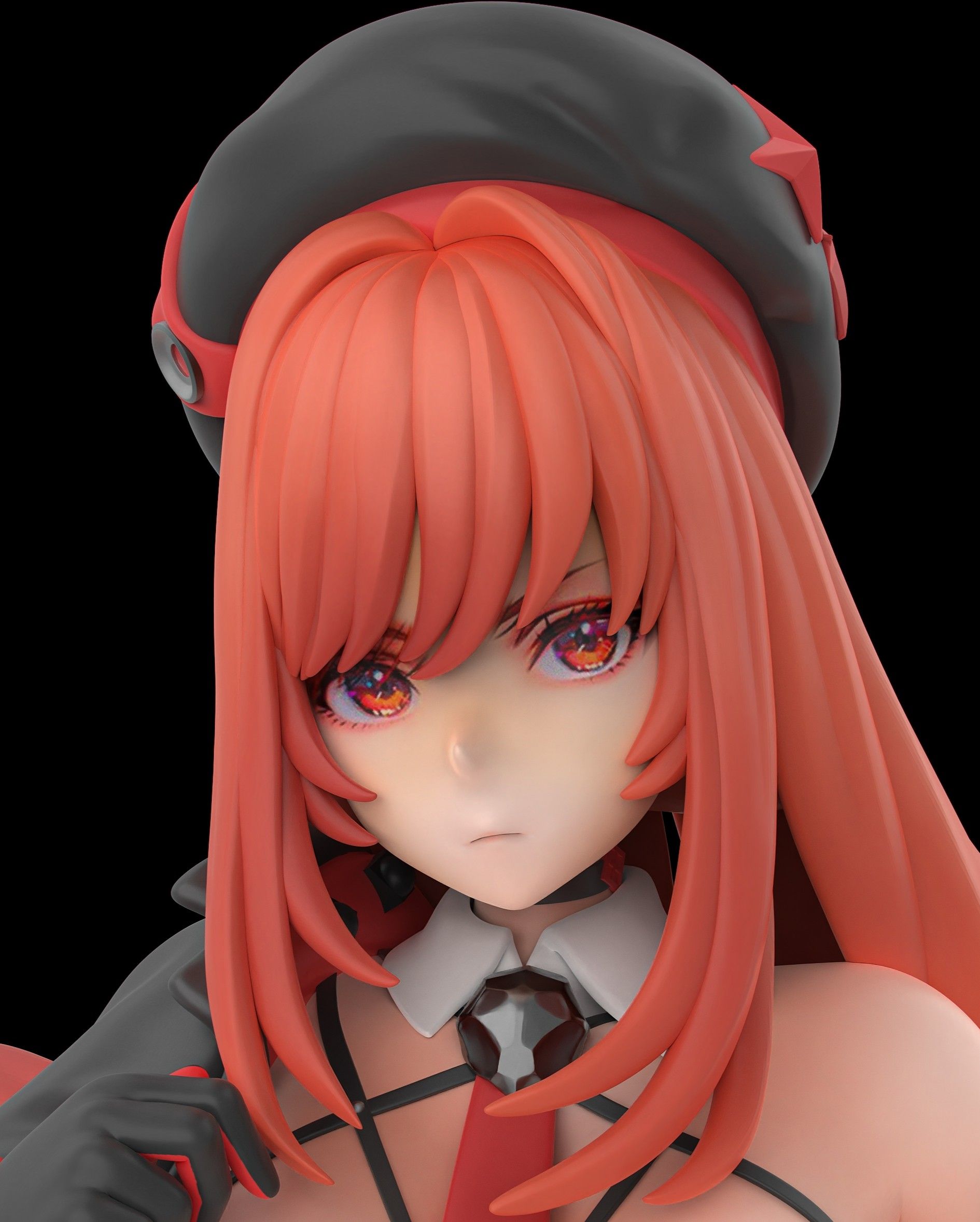 Rapi Statue | NIKKE Fan Art by Sin3Dstudio  SFW 3d printed statue,Rapi statue,NIKKE,3d printed figure,3d printed